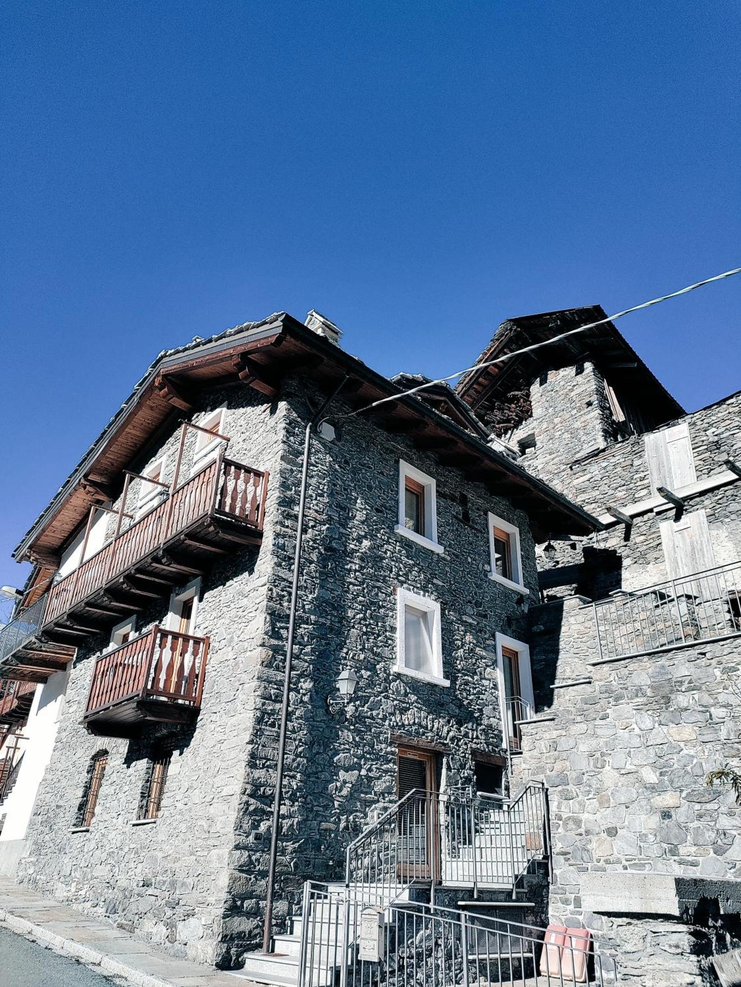 La Guida E L'Architetto Apartment Saint-Rhemy-En-Bosses Exterior foto